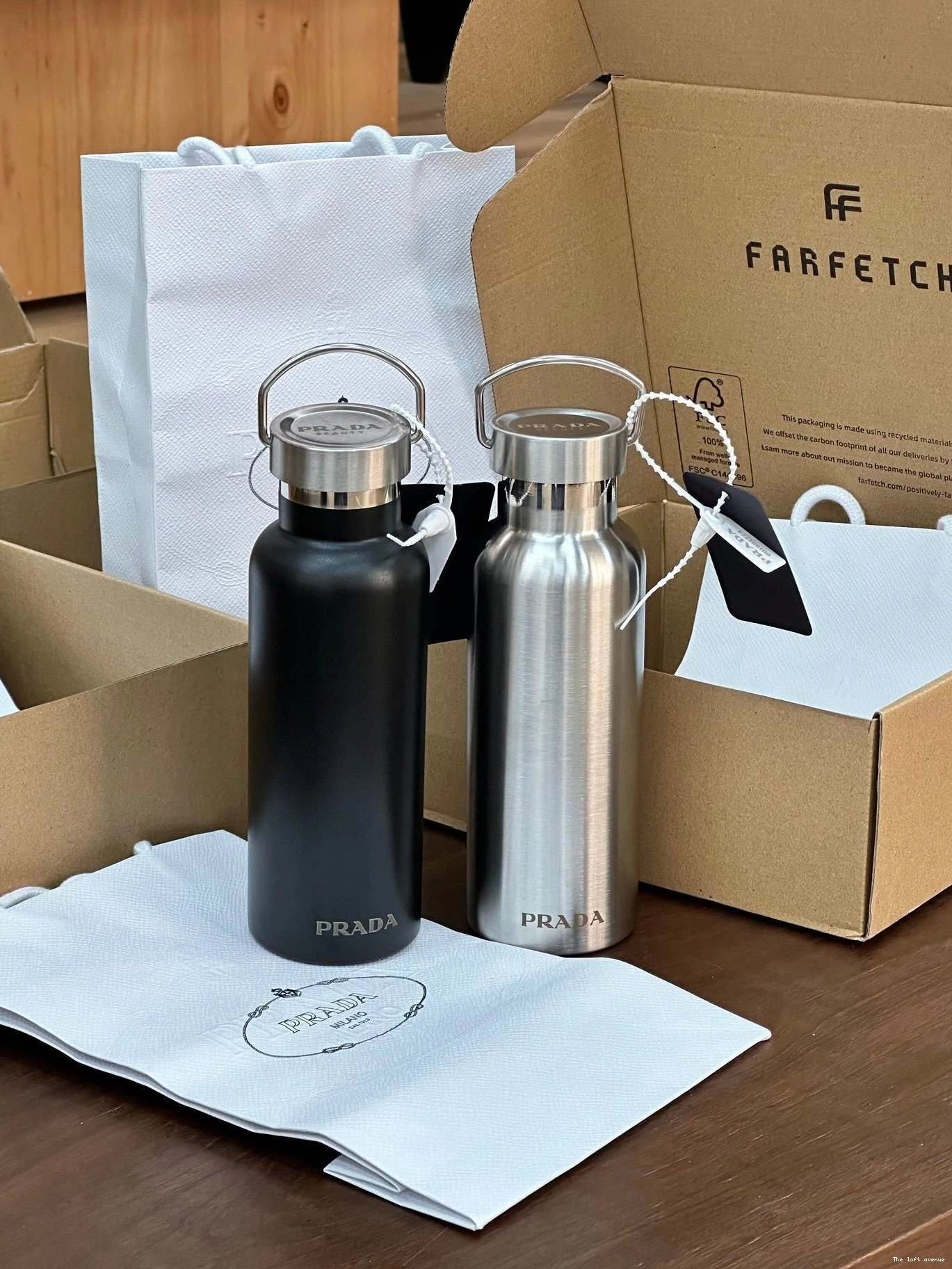 2.0 STEEL BOTTLE STAINLESS PRADA 0809